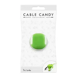 Держатель для кабеля CANDY CC007 для стола, зелёный, 1 шт