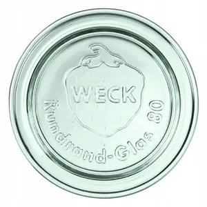 Стеклянные крышки WECK WE-80 80 мм, набор 6 шт.
