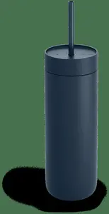 Ceļojumu krūze FELLOW Carter Cold Tumbler — izolēts nerūsējošā tērauda termokrūze, 591 ml, tumši zils