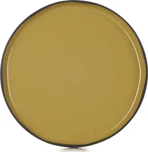 Dinner plate Revol CARACTERE 21 cm Kurkuma ceramic glaze