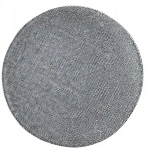 Eurofirany LEN flat dinner plate, linen fabric design, Ø 28 cm