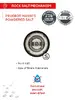 Peugeot Isen sāls dzirnaviņas, koka, 18 cm Photo 2