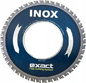Redzējs asmens nerūsējošā tērauda griešanai Exact INOX 140 — Exact INOX 140