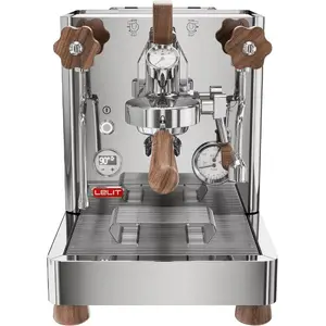 Drip coffee maker Lelit PL162T-EU — manual, 2.5 L water tank, OLED display, 1400 W, white