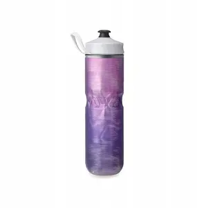 HydraPak pudele Polar Sport Pulse 700 ml, violeta — salokāma sporta pudele dzērieniem