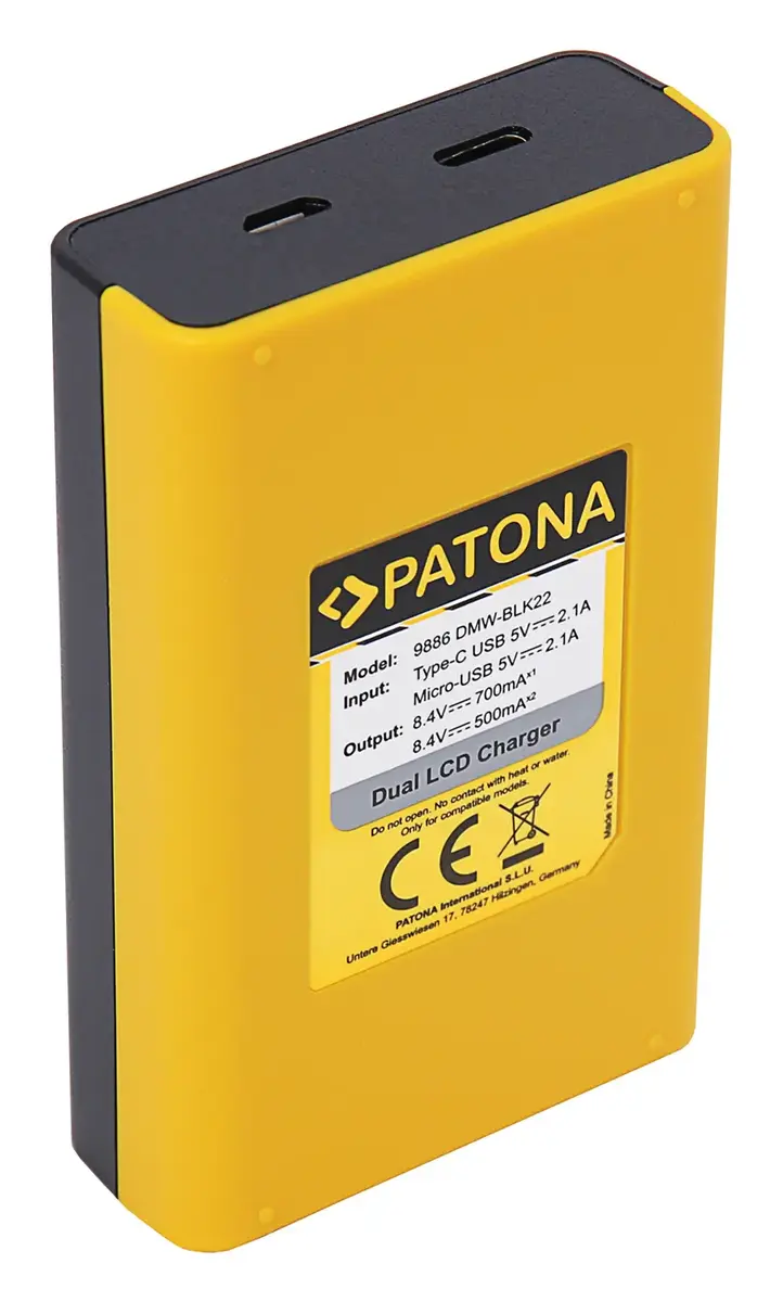 Lādētājs PATONA 9886 kameras akumulatoriem Photo 4