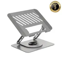 Laptop stand Evolveo EVOLVEO CoolGuy for 17" notebooks, gray, 5-year warranty
