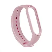 Activity Band RhinoTech Mi Band 5 Pink Silicone — compatible with activity trackers, pink