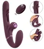 Javida Strapless Strap-On Flic dubultvibrators Photo 2