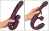 Javida Strapless Strap-On Flic dubultvibrators Photo 10