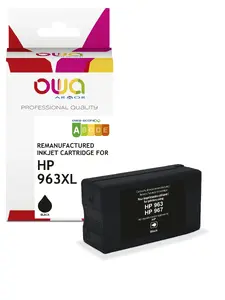Tintes kasetne ARMOR saderīga ar HP 3JA30AE (963XL) — melna, aizvietojums