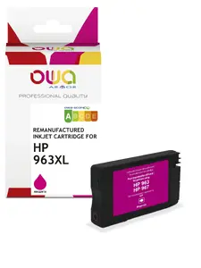 Ink cartridge ARMOR for HP 3JA28AE (963XL) — red/magenta, compatible replacement