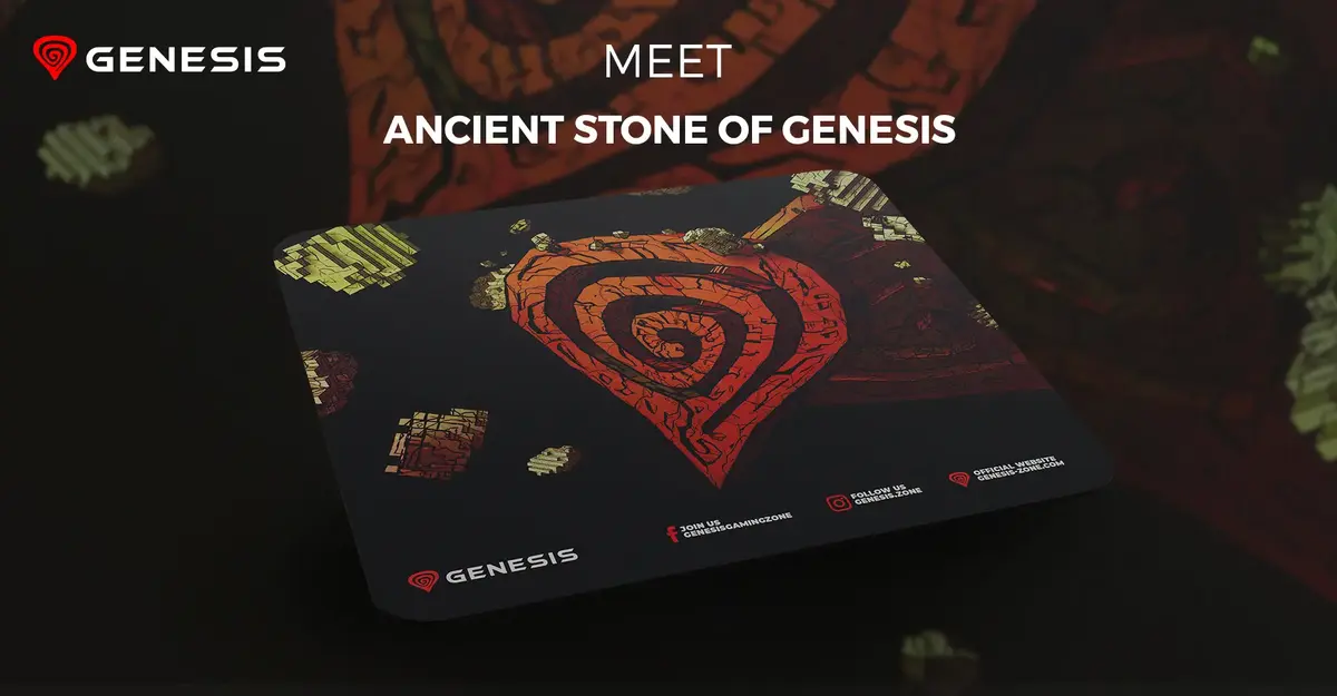 NATEC GENESIS Ancient Stone gaming mouse pad Photo 6
