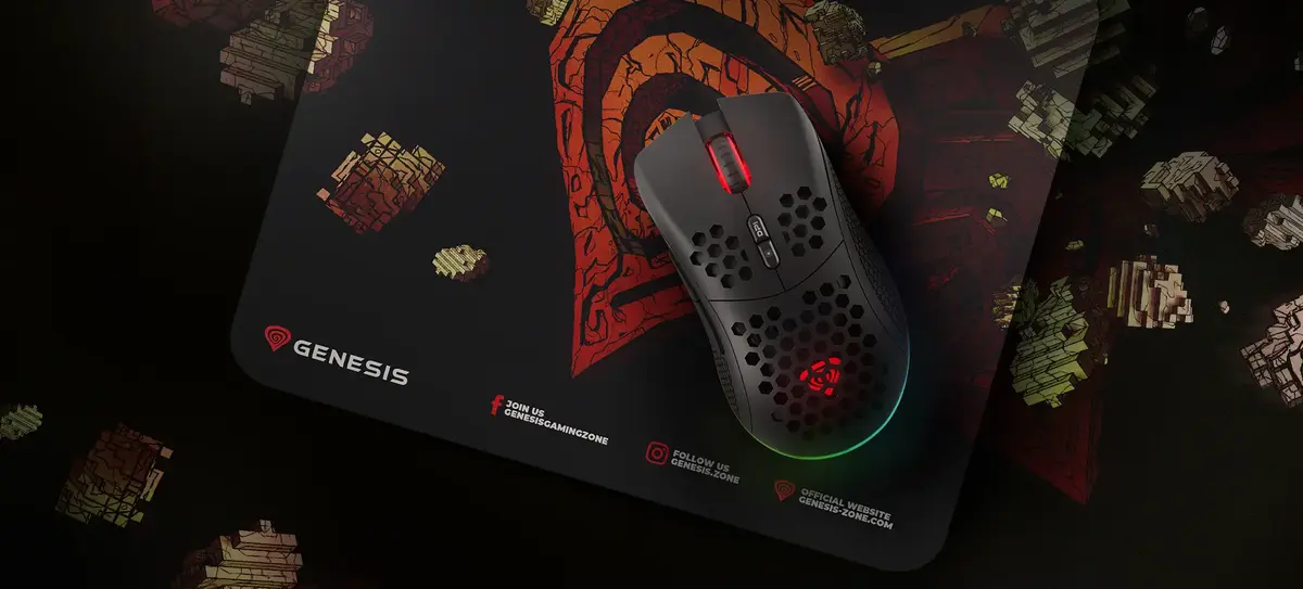 NATEC GENESIS Ancient Stone gaming mouse pad Photo 8