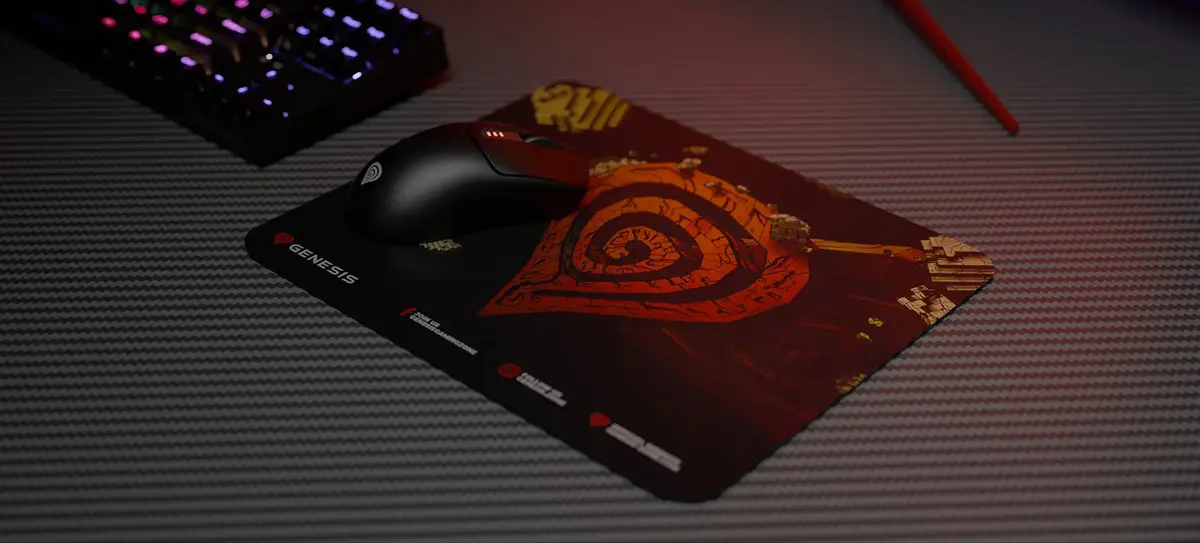 NATEC GENESIS Ancient Stone gaming mouse pad Photo 9