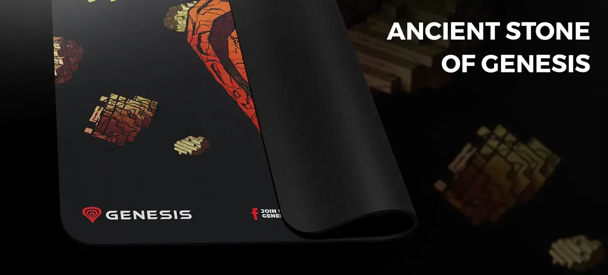 NATEC GENESIS Ancient Stone gaming mouse pad Photo 13