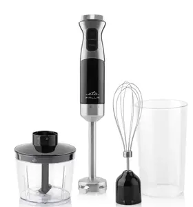 Rokas blenderis ETA Kalla ETA306290000, 800 W, melns/nerūsējošā tērauda, iegremdējamais