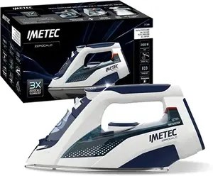 Паровой утюг Imetec ZeroCalc Z3 3500 с технологией AntiCalc и подошвой с многими отверстиями