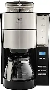 Filter coffee machine MELITTA EC/711614443 customer return — stainless steel casing, black