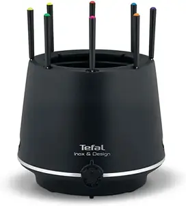 Набор для фондю Tefal EF256812 — нержавеющая сталь, утеплённые стенки, 8 вилок