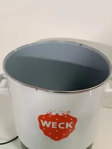 Эмалевый стерилизатор с часами SmartSF Ecost (Weck) — настольный стерилизатор для банок