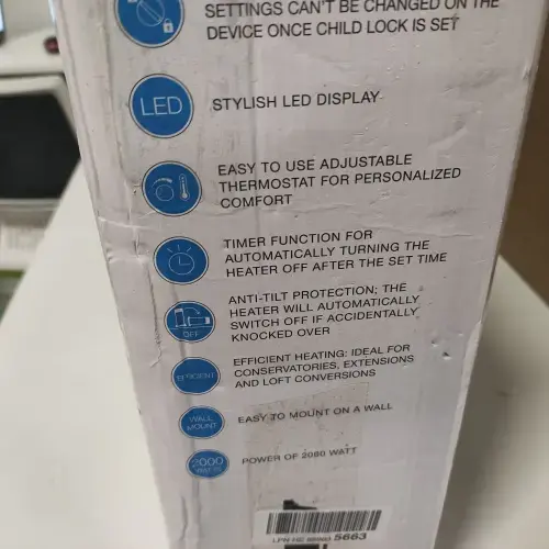 Stikla paneļu sildītājs Princess 342000 Smart Photo 7