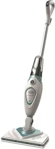 Паровая швабра BLACK+DECKER Steam Mop бело‑синяя — единичный товар (возврат клиента)