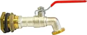 Tank Passage Kit Brass with 1/4 Turn Tap — Boutté 0872497 (Customer Return)