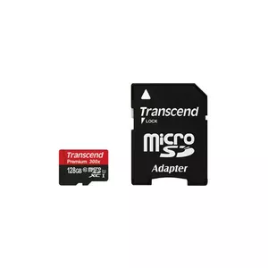 Flash Memory Transcend 128GB MicroSDXC UHS-I TS128GUSDU1