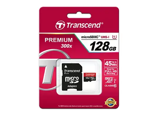 Zibatmiņa Transcend 128GB TS128GUSDU1 Photo 3