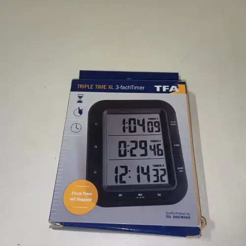 tfa dostmann Triple Time XL digitālais taimeris Photo 5