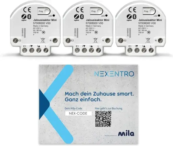 Zigbee 3.0 žalūziju slēdžu komplekts NEXENTRO 57008099 Photo 5