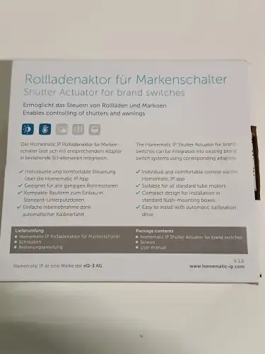 Homematic IP Ecost customer return EC/692294976 Photo 5