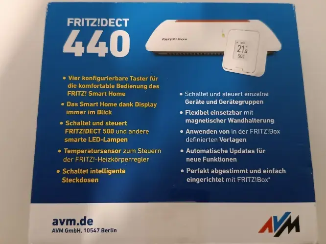 AVM Fritz DECT 440 pārnēsājams DECT vadītājs Photo 6