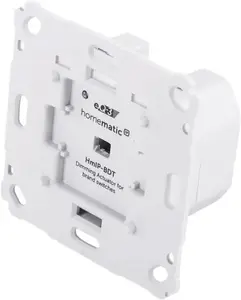 Smart Home dimmer actuator Homematic IP 143166A0 for brand switch, phase-secutor compatible