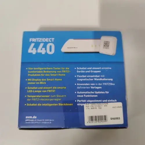 AVM FRITZ!DECT 440 pārnēsājams kontrolieris Photo 5