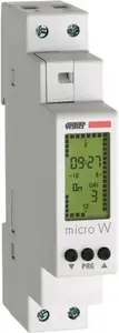 Digital Timer Switch Vemer VE758200 for DIN Rail (TopHat) — Week Program, Model VE758200