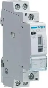 Contactor Ecost CONTATTORE COM MAN ECO 2NA 230VAC 25A 1M ERC225 — 230 V AC, 25 A, 2 NO