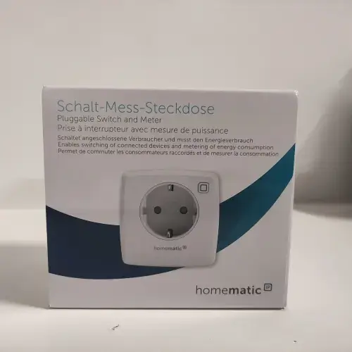 Homematic IP Smart Home Switch Measuring Socket Photo 3