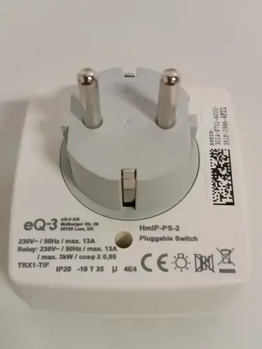 Умная розетка Homematic IP EC/685477110 Photo 2