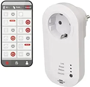 Smart WiFi Outlet Brennenstuhl WA 3000 — Ecost customer return, WiFi remote socket, app-controlled