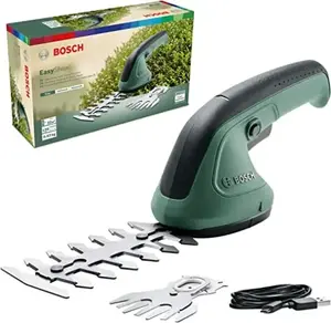 Garden shears Bosch EasyShear with integrated 3.6 V battery, battery runtime 40 min