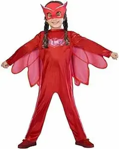Children's costume PJ Masks Olette jumpsuit and mask, customer return (Ecost/AMSCAN 9902947)