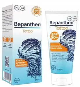 Saules aizsardzības krēms tetovējumiem 50 ml — No name — BEPANTHEN_Tattoo