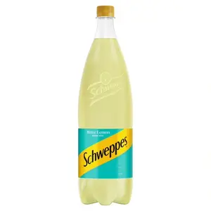 Gāzēts dzēriens Schweppes Bitter Lemon PET 1 l — rūgtena citronu garša, 1 l PET