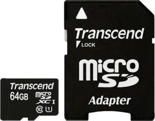 Zibatmiņa Transcend 64GB MicroSDXC TS64GUSDXC10 Photo 6