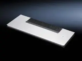 Rack plate Rittal 7825.381, white, 1 pc — accessory for server racks and enclosures
