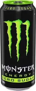 Energy drink MONSTER ENERGY Green Zero, can 0.5 L (sugar-free, zero-calorie)