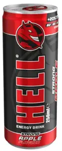 Enerģijas dzēriens Hell Apple 250 ml (DEP) — gazēts dzēriens, kanna 250 ml