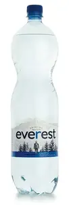 Dzeramais gāzēts ūdens EVEREST 1,5 l, pudelē